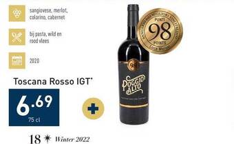 ALDI Toscana rosso igt aanbieding
