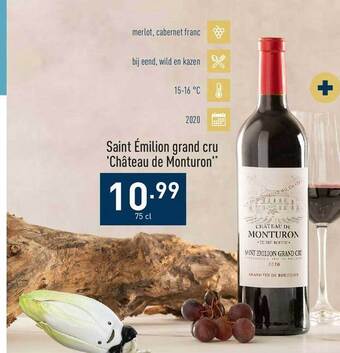 ALDI Saint émilion grand cru château de monturon aanbieding
