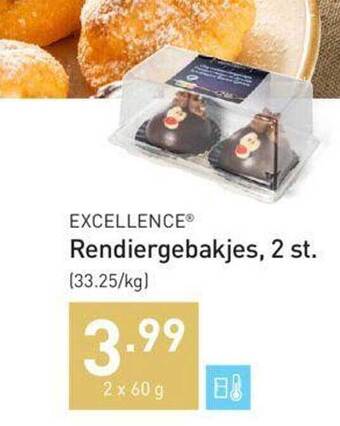 ALDI Excellence rendiergebakjes aanbieding