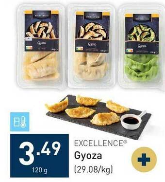 ALDI Excellence gyoza aanbieding