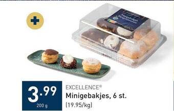 ALDI Excellence minigebakjes aanbieding