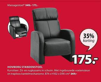 Jysk Hovborg standenstoel aanbieding