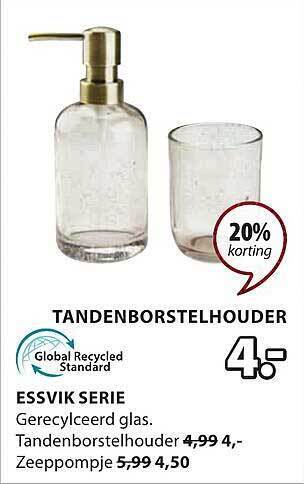 Jysk Tandenborstelhouder aanbieding