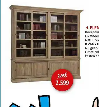 Weba Boekenkast aanbieding