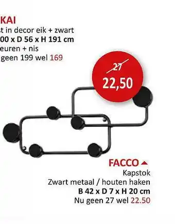 Facco kapstok