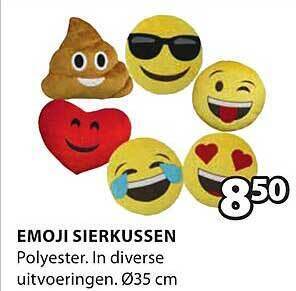 Emoji sierkussen