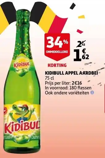 Kidibull Appel Aardbei