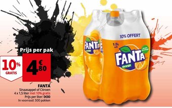 Auchan Fanta aanbieding