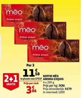 Koffie Méo Aroma Exquis