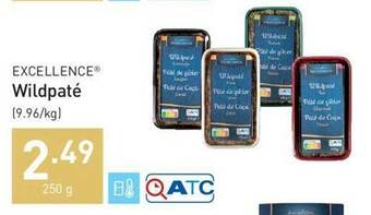 ALDI Excellence wildpaté aanbieding