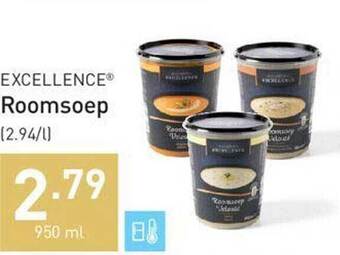 ALDI Excellence roomsoep aanbieding