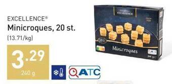 ALDI Excellence minicroques aanbieding