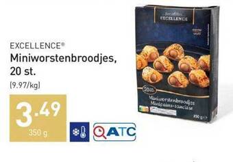 ALDI Excellence miniworstenbroodjes aanbieding
