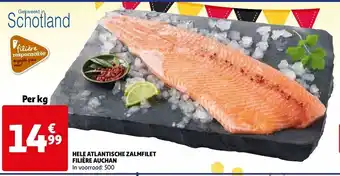 Hele Atlantische Zalmfilet Filière Auchan