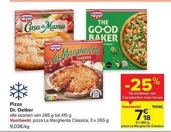 Carrefour Pizza dr oetker aanbieding