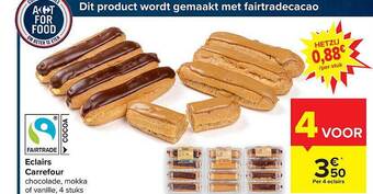 Carrefour Eclairs aanbieding