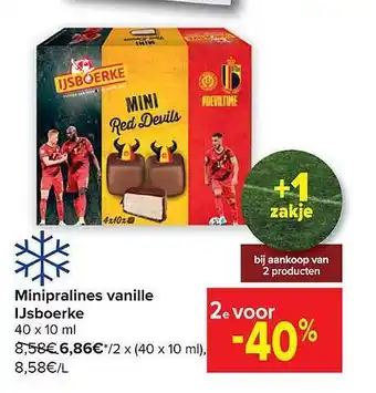 Minipralines vanille ijsboerke