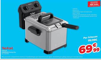 Carrefour Tefal friteuse aanbieding