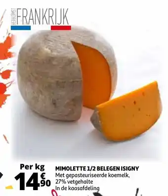 Mimolette 1/2 Belegen Isigny