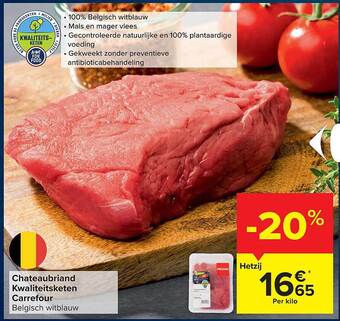 Carrefour Chateaubriand aanbieding