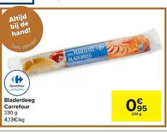 Carrefour Bladerdeeg aanbieding