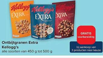 Carrefour Ontbijtgranen extra kellogg's aanbieding