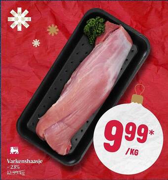Delhaize Varkenshaasje aanbieding