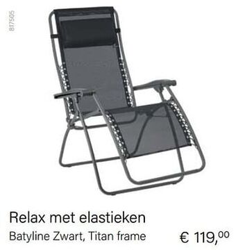 Multi bazar Relax met elastieken aanbieding