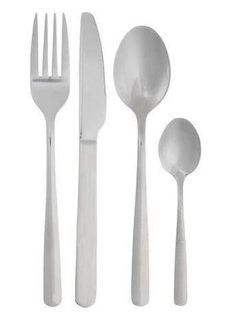HEMA HEMA 16-delige bestekset valencia (zilver) aanbieding