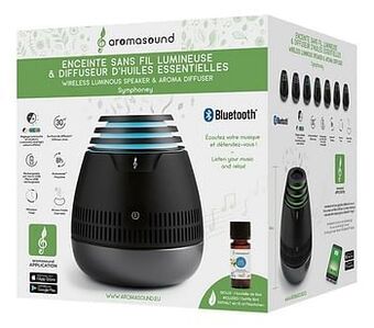 Dreamland Bigben bluetooth luidspreker symphoney aromasound zwart aanbieding