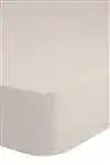 De Matrassen Gigant Hoeslaken 180x220 hip katoen-satijn licht zand aanbieding