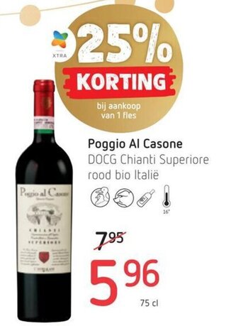 Poggio al casone DOCG chianti superiore rood bio italie