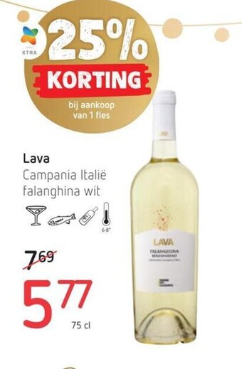 Spar Colruyt Lava campania italie falanghina wit aanbieding