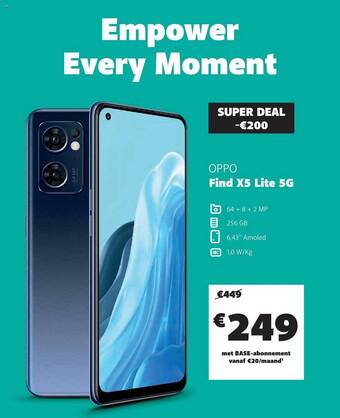 Base Oppo find x5 lite 5g aanbieding