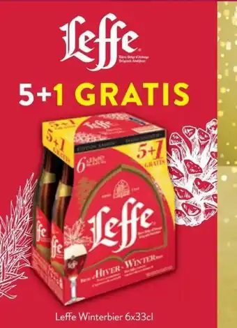 Leffe winterbier 33cl 5+1 gratis