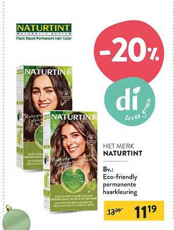 Naturtint permanente haarkleuring