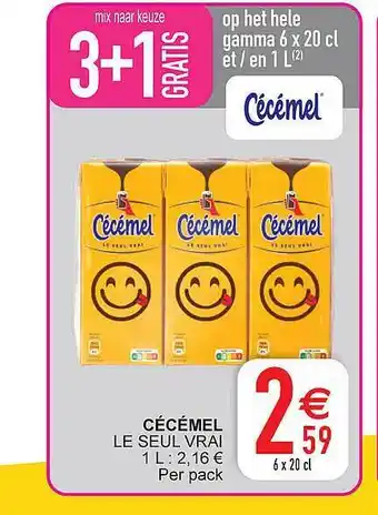 Cora Cécémel le seul vrai aanbieding