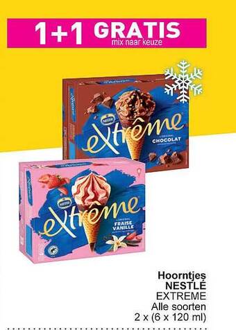 Cora Hoorntjes nestlé aanbieding