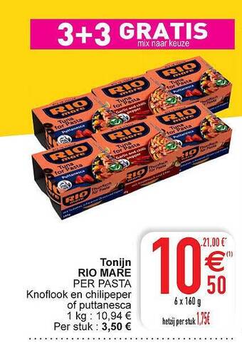 Cora Tonijn rio mare aanbieding