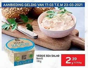 Veggie sea salad bonrill 135gram