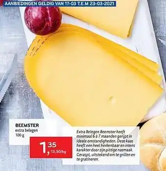 Alvo Beemster extra belegen 100g aanbieding