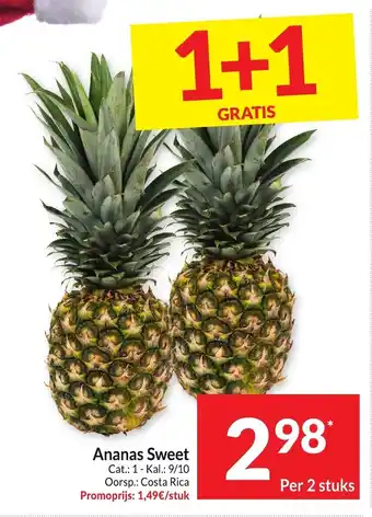 Ananas sweet 1+1 gratis