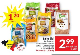 Intermarché Saint Eloi aardappelen 2.5KG aanbieding