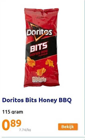 Action Doritos bits honey bbq aanbieding