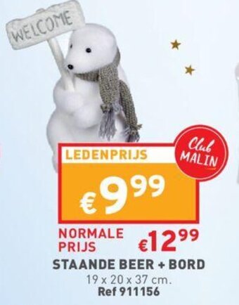 Trafic Staande Beer + Bord aanbieding