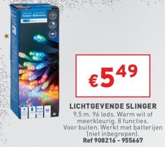 Lichtgevende Slinger