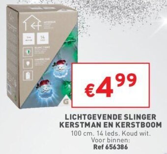 Trafic Lichtgevende Slinger Kerstman En Kerstboom aanbieding