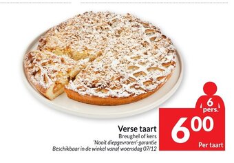 Intermarché Verse taart aanbieding