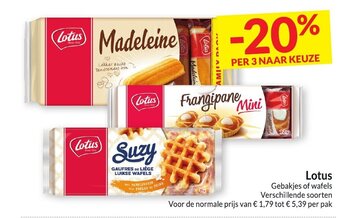 Lotus gebakjes of wafels