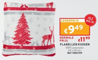 Trafic Flanellen Kussen aanbieding